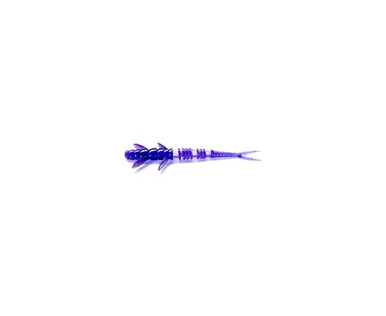 Силикон рыболовный FishUP Flit 3" 060 - Dark Violet/Павлина&Silver (8шт/уп) (1864.03.25)
