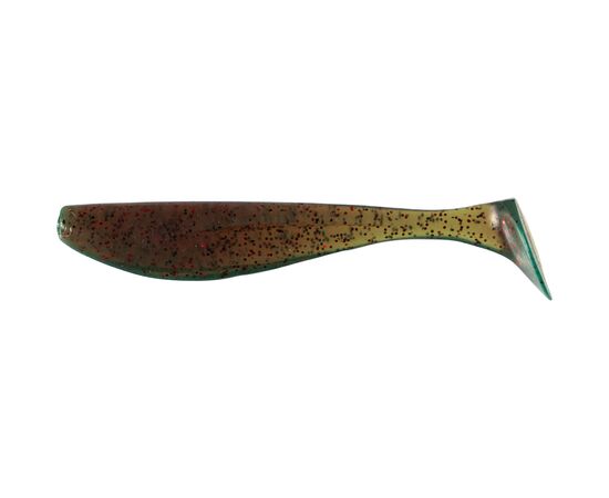Силикон рыболовный FishUP Wizzle Shad 2" 019 - Motor Oil/Red (10шт/уп) (1864.13.82)
