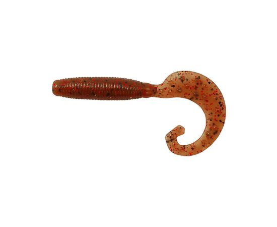 Силикон рыболовный Reins Fat G-Tail Grub 4" 007 Ebimiso SP (10 шт/уп.) (1552.05.46)