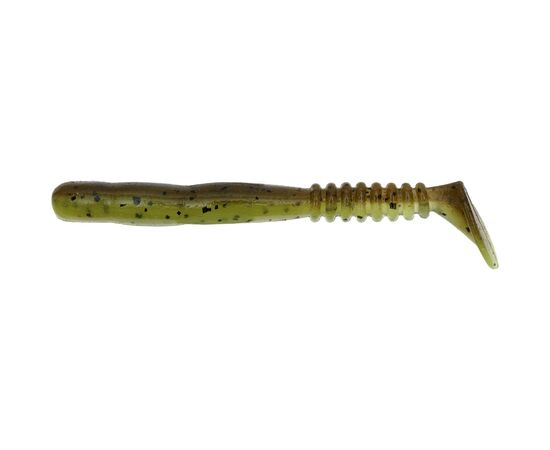 Силікон рибальський Reins Rockvibe Shad 2" B08 Green Pumpkin Chart Melon (16 шт/уп.) (1552.08.91)