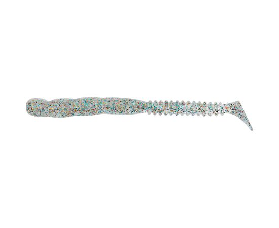 Силикон рыболовный Reins Rockvibe Shad 4" 152 Super Glow All Stars (12 шт/уп.) (1552.08.34)