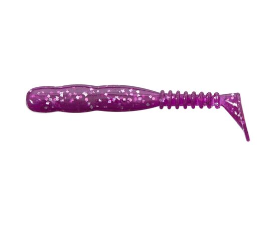 Силикон рыболовный Reins Rockvibe Shad 4" 428 Purple Dynamite (12 шт/уп.) (1552.10.32)