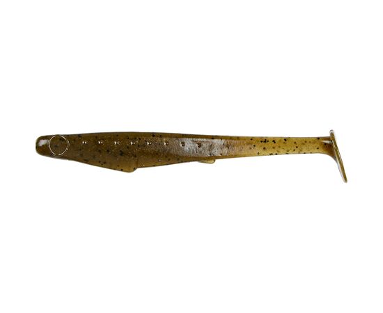 Силикон рыболовный Reins Rockvibe Shiner 4" 002 Green Pumpkin (8 шт/уп.) (1552.10.64)
