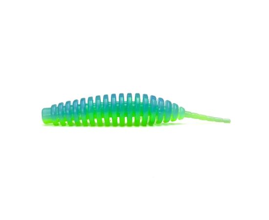 Силикон рыболовный FishUP Tanta 2.5" 206 - Sky/Chartreuse (8шт/уп) (1864.14.53)