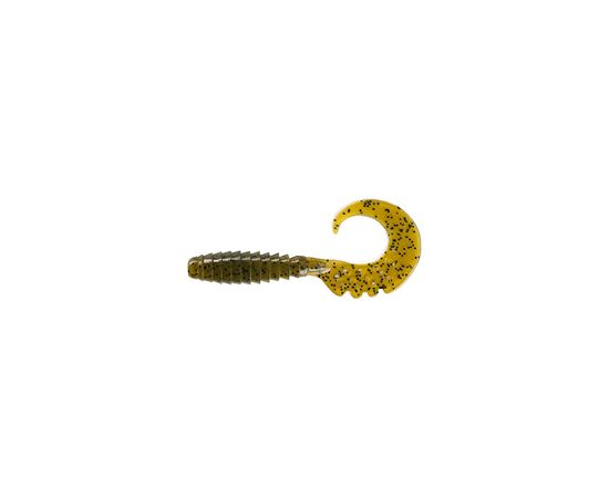 Силікон рибальський FishUP Fancy Grub 2" 074 - Green Pumpkin Seed (10шт/уп) (1862.00.58)