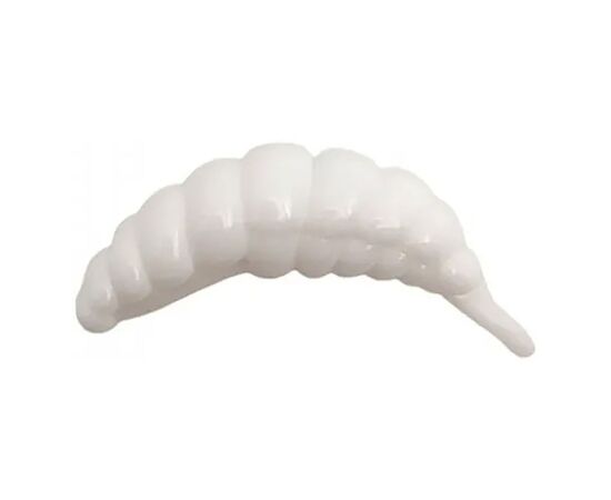 Силикон рыболовный FishUP Ozi 1.2" 009 - White, cheese taste (10шт/уп) (1864.14.02)