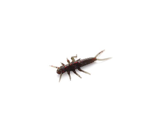 Силікон рибальський FishUP Stonefly 0.75" 050 - Green Pumpkin Brown/Red&Purple (12шт/уп) (1864.00.43)
