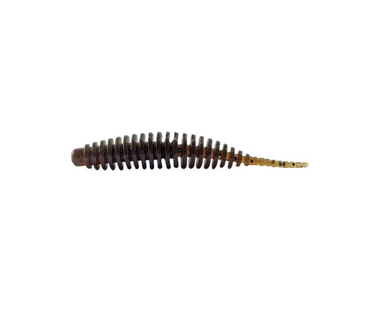 Силікон рибальський FishUP Tanta 1.5" 043 - Watermelon Brown/Black (10шт/уп) (1862.02.60)