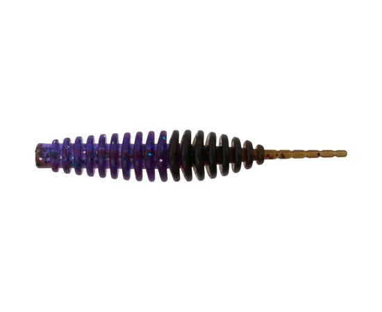 Силікон рибальський FishUP Tanta 2" 242 - Dark Violet/Pumpkin Brown (9шт/уп) (1864.01.12)