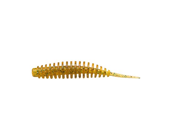 Силікон рибальський FishUP Tanta 2.5" 036 - Caramel/Green&Black (8шт/уп) (1862.02.70)