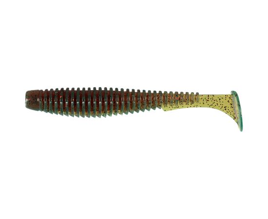 Силикон рыболовный FishUP U-Shad 2" 019 - Motor Oil/Red (10шт/уп) (1864.13.93)