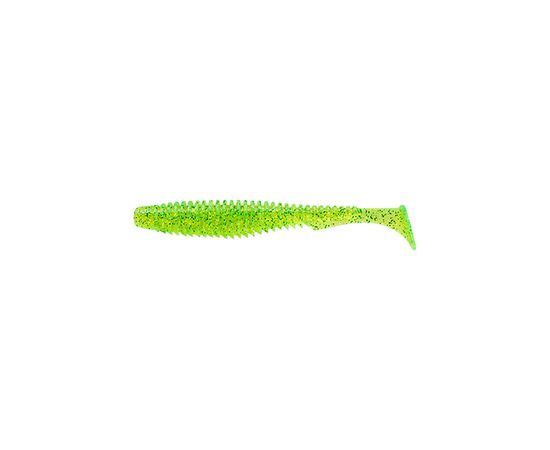 Силікон рибальський FishUP U-Shad 3" 026 - Flo Chartreuse/Green (9шт/уп) (1862.02.97)