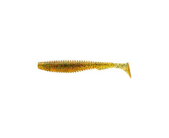 Силікон рибальський FishUP U-Shad 3" 036 - Caramel/Green&Black (9шт/уп) (1862.02.98)
