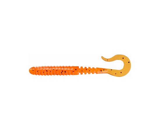 Силікон рибальський FishUP Vipo 2" 049 - Pumpkin Orange/Black (10шт/уп) (1864.05.59)