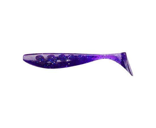 Силікон рибальський FishUP Wizzle Shad 5" 060 - Dark Violet/Peacock&Silver (4шт/уп) (1864.10.98)