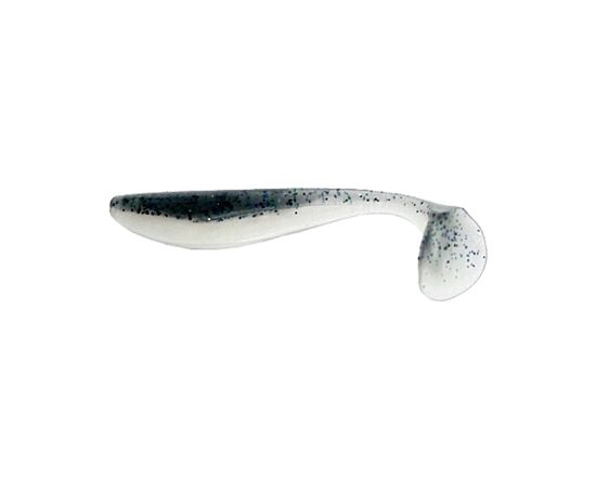 Силикон рыболовный FishUP Wizzle Shad 5" 201 - Bluegill/Pearl (4шт/уп) (1862.00.41)