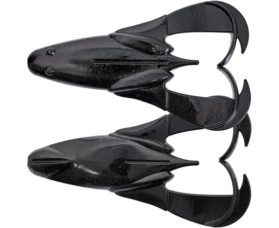 Силикон рыболовный Keitech Noisy Flapper 3.5" (5 шт/уп) к001 black (1551.12.68)
