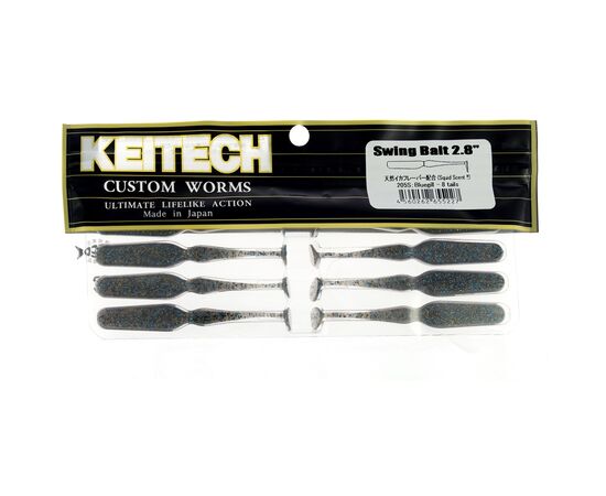 Силикон рыболовный Keitech Swing Bait 2.8" (8 шт/уп) 205 Bluegill (1551.14.82), изображение 2 Силикон рыболовный Keitech Swing Bait 2.8" (8 шт/уп) 205 Bluegill (1551.14.82), изображение 2