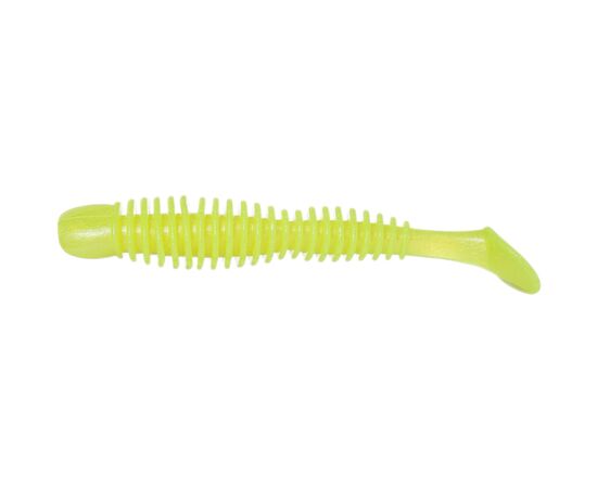 Силикон рыболовный Reins Bubbling Shad 4" 416 Glow Pearl Chart (8 шт/уп.) (1552.07.66)