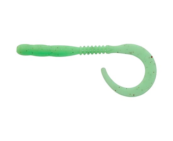Силикон рыболовный Reins Curly Curly 4" 146 Hot Cucumber (15 шт/уп.) (1552.08.02)