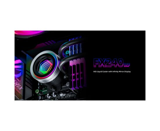 Система жидкостного охлаждения ID-Cooling FX240 INF, изображение 8 Система жидкостного охлаждения ID-Cooling FX240 INF, изображение 8