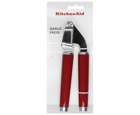 Пресс для чеснока KitchenAid Coreline 19 см червоний (KAG132OHERE), изображение 4 Пресс для чеснока KitchenAid Coreline 19 см червоний (KAG132OHERE), изображение 4