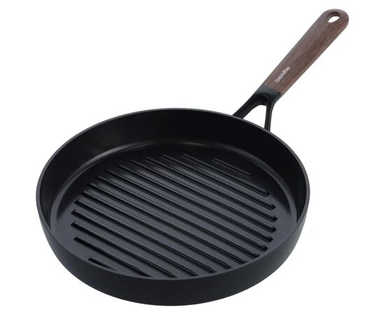 Сковорода GreenPan Eco Smartshape гриль 28 см темне дерево (CC006444-001)