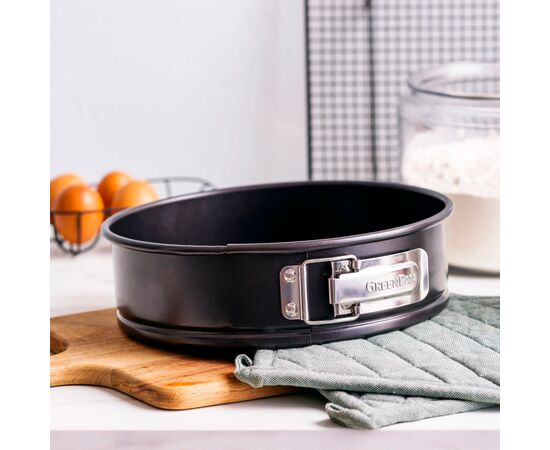 Форма для выпечки GreenPan роз'ємна 24 см з керамічним покриттям (CC007767-001), изображение 6 Форма для выпечки GreenPan роз'ємна 24 см з керамічним покриттям (CC007767-001), изображение 6
