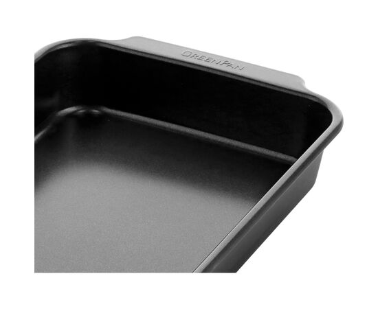Форма для выпечки GreenPan з керамічним покриттям 33x22,5х3,6 см (CC007772-001), изображение 3 Форма для выпечки GreenPan з керамічним покриттям 33x22,5х3,6 см (CC007772-001), изображение 3