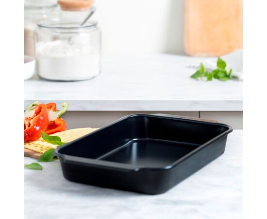 Форма для выпечки GreenPan з керамічним покриттям 33x22,5х3,6 см (CC007772-001), изображение 6 Форма для выпечки GreenPan з керамічним покриттям 33x22,5х3,6 см (CC007772-001), изображение 6