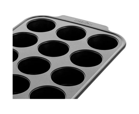 Форма для выпечки GreenPan для кексів 40х28х4,3 см на 12 шт (CC007766-001), изображение 2 Форма для выпечки GreenPan для кексів 40х28х4,3 см на 12 шт (CC007766-001), изображение 2