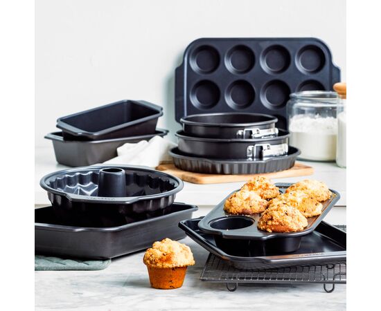 Форма для выпечки GreenPan для кексів 40х28х4,3 см на 12 шт (CC007766-001), изображение 5 Форма для выпечки GreenPan для кексів 40х28х4,3 см на 12 шт (CC007766-001), изображение 5