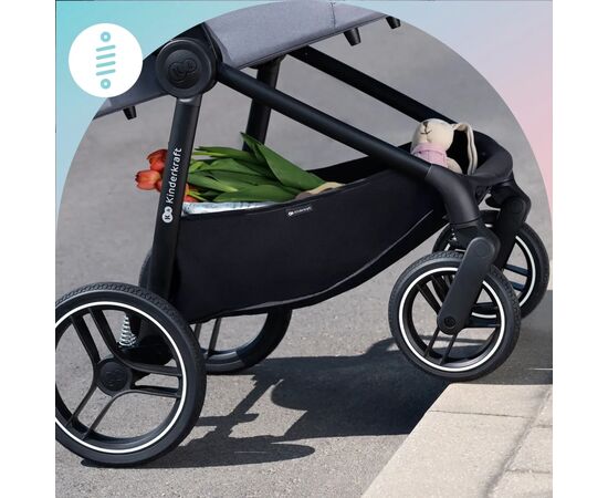 Коляска Kinderkraft 2 в 1 Nea Ash Pink (KSNEA000PNK2000) (5902533919840), изображение 10 Коляска Kinderkraft 2 в 1 Nea Ash Pink (KSNEA000PNK2000) (5902533919840), изображение 10