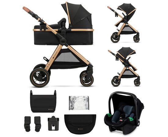 Коляска Kinderkraft 3 в 1 Esme Pure Black (KSESME00BLK3000) (5902533925698), изображение 12 Коляска Kinderkraft 3 в 1 Esme Pure Black (KSESME00BLK3000) (5902533925698), изображение 12