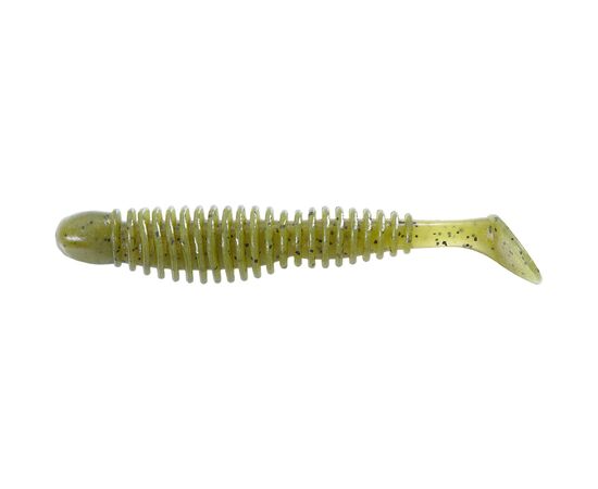 Силикон рыболовный Reins Bubbling Shad 3" 001 Watermelon Seed (8 шт/уп.) (1552.03.62)