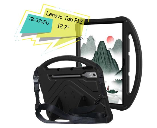 Чохол до планшета BeCover Protected Cover Lenovo Tab P12 12.7" TB-370FU Black (713102)