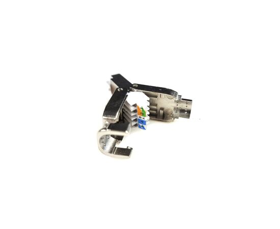 Конектор Eserver RJ45 cat.6A FTP 8P8C, безінструментальний (WT-6084-FTP), зображення 4 Конектор Eserver RJ45 cat.6A FTP 8P8C, безінструментальний (WT-6084-FTP), зображення 4