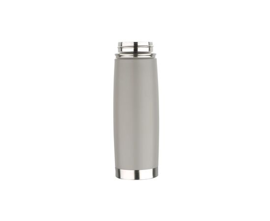 Термокружка Bergner Walking anywhere 500 мл сіра (BG-37572-MGY), изображение 2 Термокружка Bergner Walking anywhere 500 мл сіра (BG-37572-MGY), изображение 2