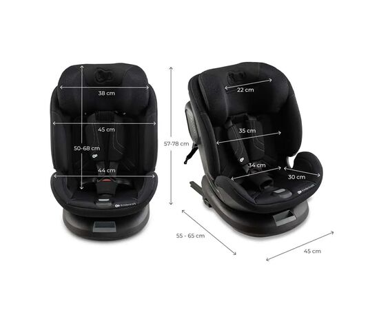 Автокресло Kinderkraft Xpedition 3 i-Size 360 Black (KCXPED03BLK0000) (5902533926763), изображение 10 Автокресло Kinderkraft Xpedition 3 i-Size 360 Black (KCXPED03BLK0000) (5902533926763), изображение 10