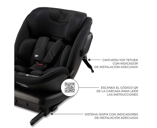 Автокресло Kinderkraft Xpedition 3 i-Size 360 Black (KCXPED03BLK0000) (5902533926763), изображение 11 Автокресло Kinderkraft Xpedition 3 i-Size 360 Black (KCXPED03BLK0000) (5902533926763), изображение 11