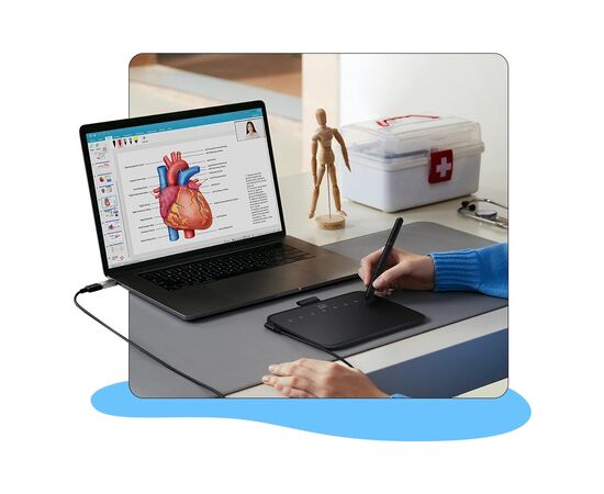 Графический планшет XP-Pen Deco 640, изображение 12 Графический планшет XP-Pen Deco 640, изображение 12