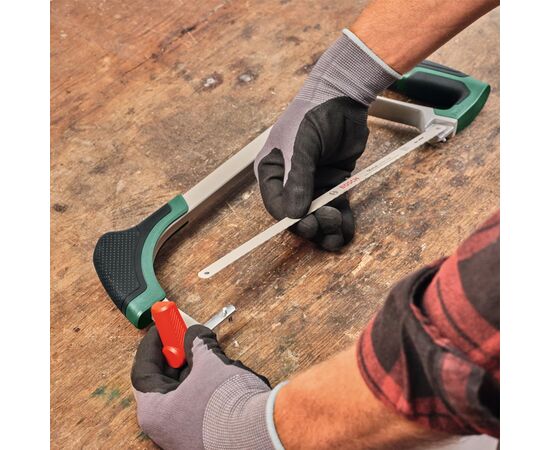 Ножівка Bosch по металу, 300мм, 24TPI, пластикове руків'я (1.600.A02.ZA8), зображення 3 Ножівка Bosch по металу, 300мм, 24TPI, пластикове руків'я (1.600.A02.ZA8), зображення 3