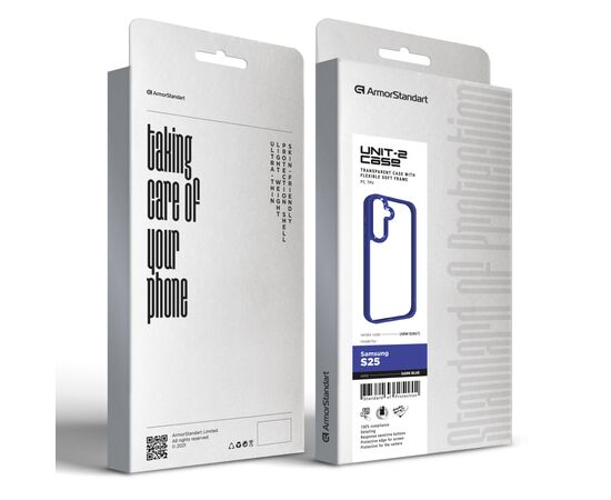 Чохол до мобільного телефона Armorstandart UNIT2 Samsung S25 Dark Blue (ARM82867), зображення 2 Чохол до мобільного телефона Armorstandart UNIT2 Samsung S25 Dark Blue (ARM82867), зображення 2