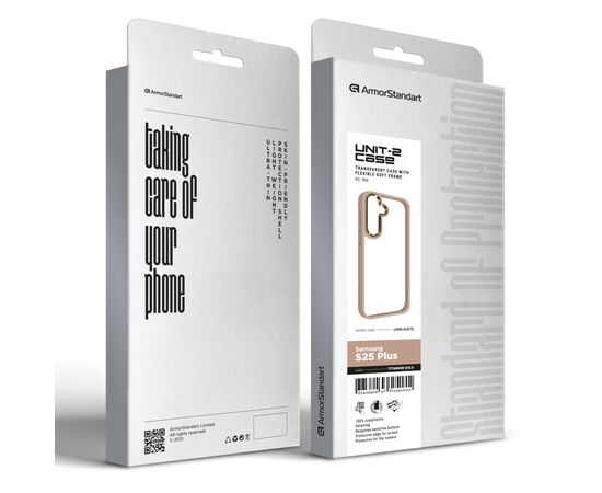 Чохол до мобільного телефона Armorstandart UNIT2 Samsung S25 Plus Titanium Gold (ARM82870), зображення 2 Чохол до мобільного телефона Armorstandart UNIT2 Samsung S25 Plus Titanium Gold (ARM82870), зображення 2