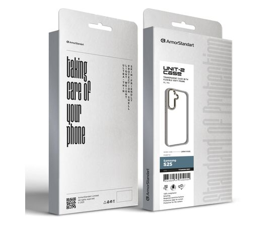 Чохол до мобільного телефона Armorstandart UNIT2 Samsung S25 Titanium Grey (ARM81838), зображення 2