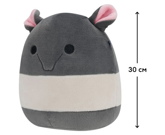 Мягкая игрушка Squishmallows Тапир Эббит 30 см (SQCR04149), изображение 4 Мягкая игрушка Squishmallows Тапир Эббит 30 см (SQCR04149), изображение 4