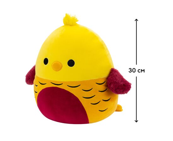 Мягкая игрушка Squishmallows Фазан Бек 30 см (SQCR04145), изображение 2 Мягкая игрушка Squishmallows Фазан Бек 30 см (SQCR04145), изображение 2