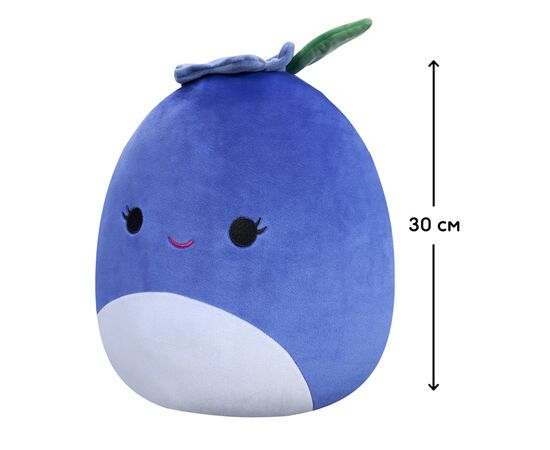 Мягкая игрушка Squishmallows Черника Блуби 30 см (SQCR04144), изображение 2 Мягкая игрушка Squishmallows Черника Блуби 30 см (SQCR04144), изображение 2