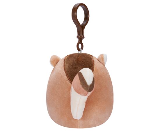 Мягкая игрушка Squishmallows на клипсе – Бурундук Мельзи 9 см (SQCP00148), изображение 3