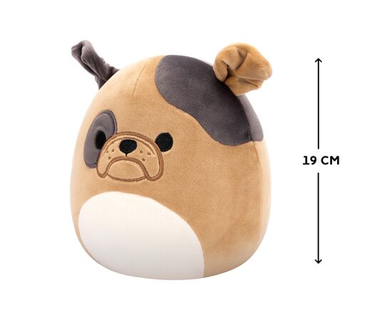 Мягкая игрушка Squishmallows Бульдог Лофер 19 см (SQCR06596), изображение 2 Мягкая игрушка Squishmallows Бульдог Лофер 19 см (SQCR06596), изображение 2